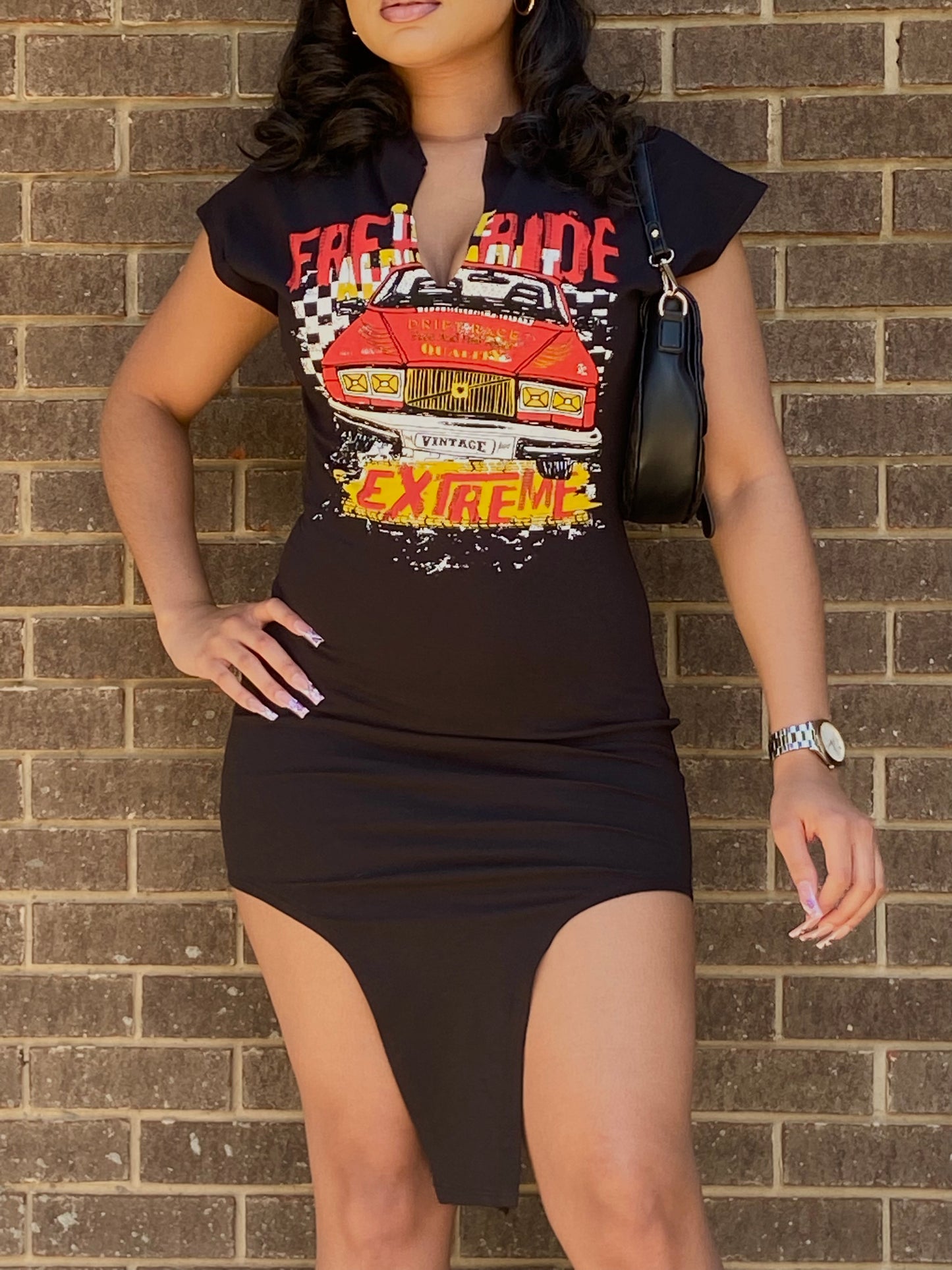 Free Ride T-shirt Dress