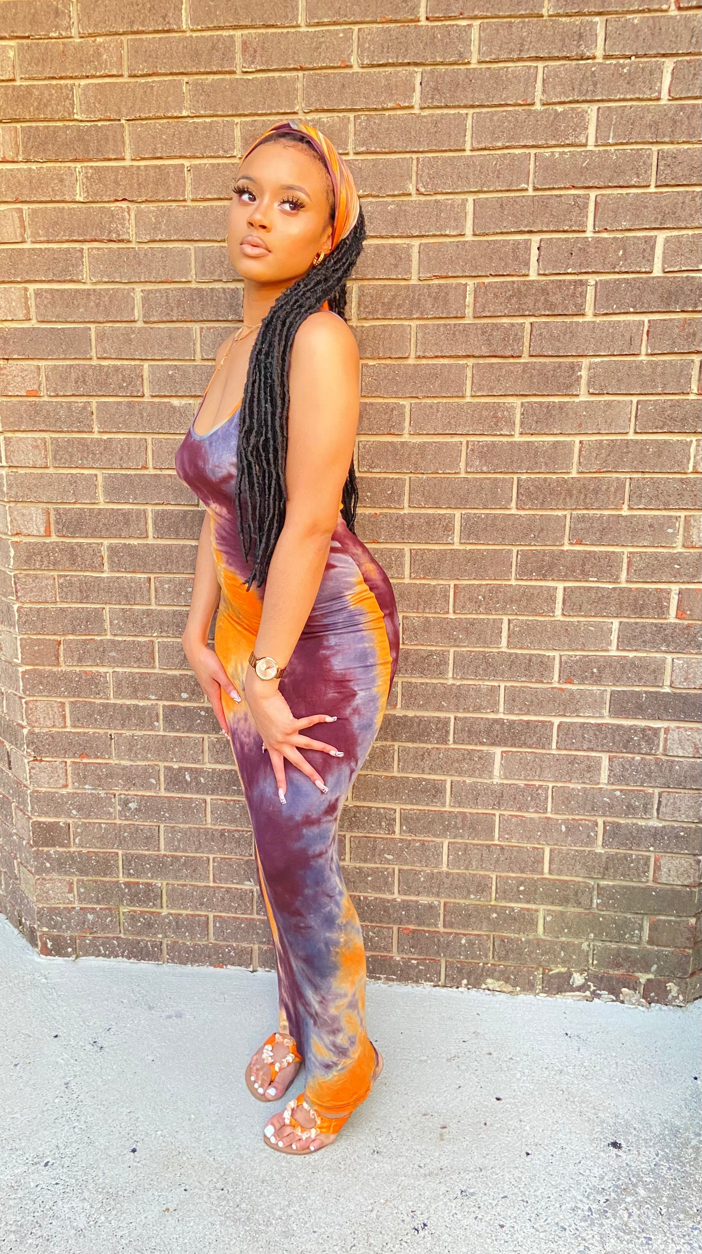 Tye Me Up Tye Dye Maxi Dress